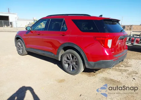 2023 Ford Explorer Xlt z USA, uszkodzony, nr VIN 1FMSK8DH7PGB30730